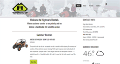 Desktop Screenshot of highmarkrentals.com